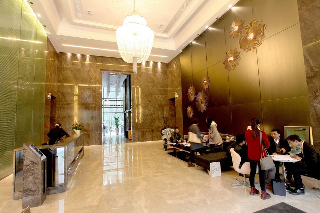 Heefun Apartment Hotel Guangzhou - Poly D Plaza Branch Exterior foto