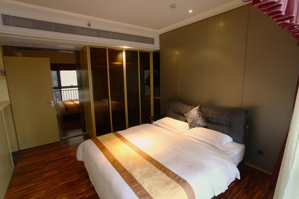 Heefun Apartment Hotel Guangzhou - Poly D Plaza Branch Habitación foto