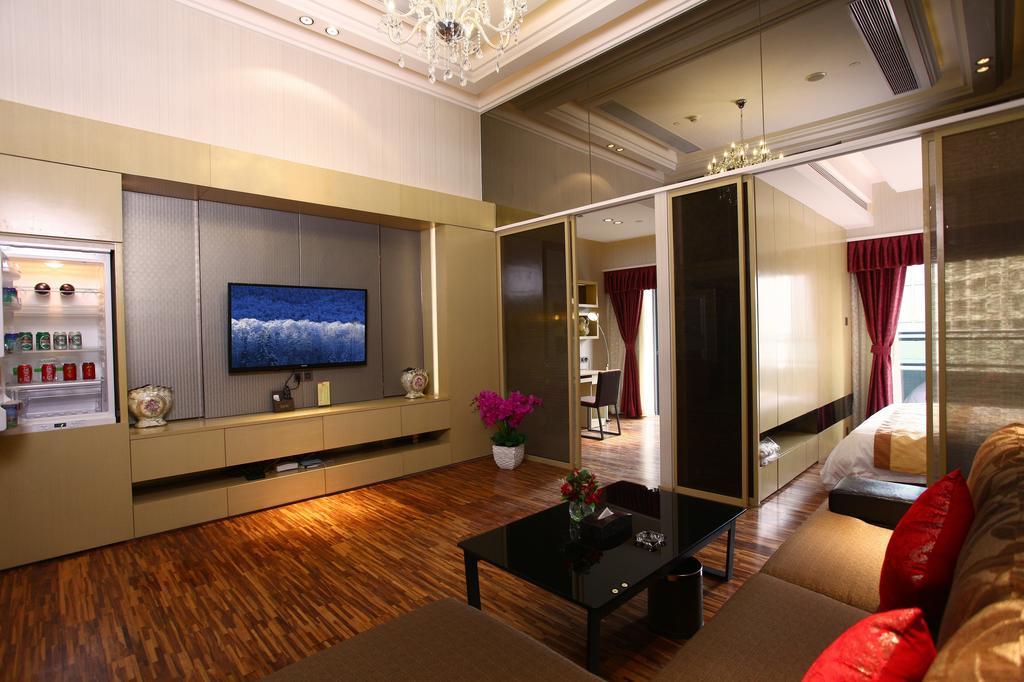 Heefun Apartment Hotel Guangzhou - Poly D Plaza Branch Habitación foto