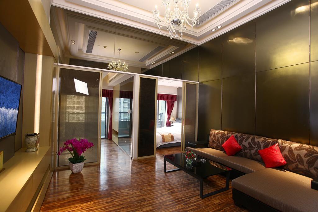 Heefun Apartment Hotel Guangzhou - Poly D Plaza Branch Habitación foto