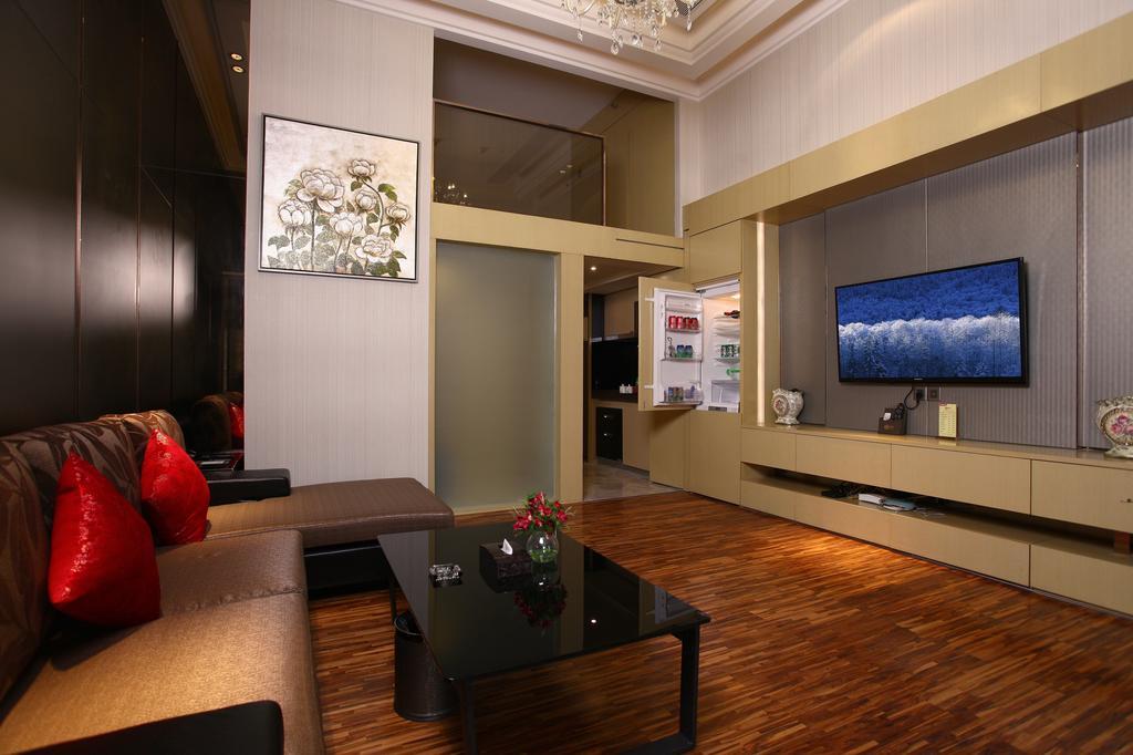 Heefun Apartment Hotel Guangzhou - Poly D Plaza Branch Habitación foto