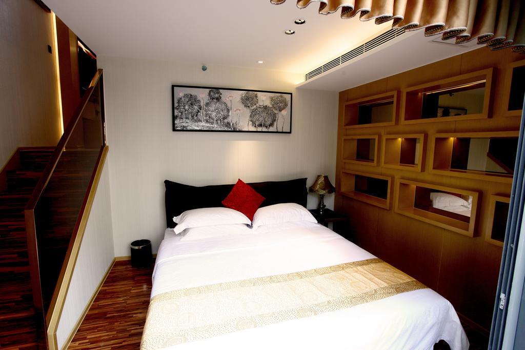 Heefun Apartment Hotel Guangzhou - Poly D Plaza Branch Habitación foto