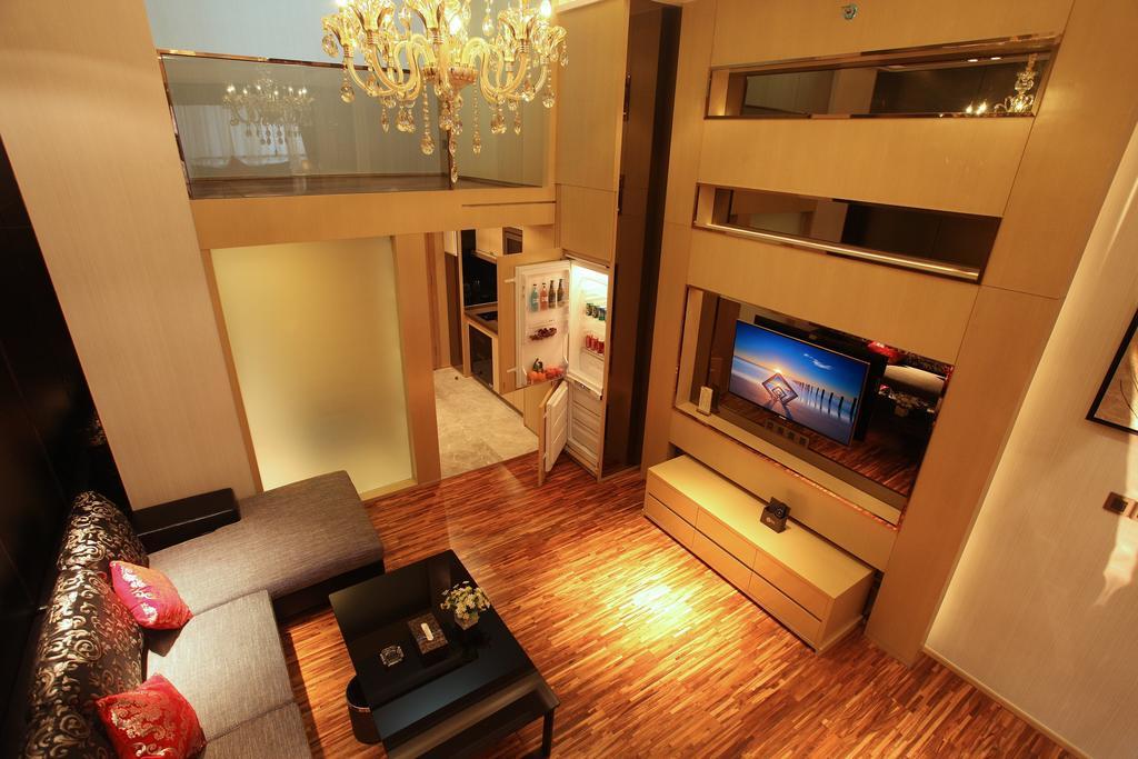 Heefun Apartment Hotel Guangzhou - Poly D Plaza Branch Habitación foto