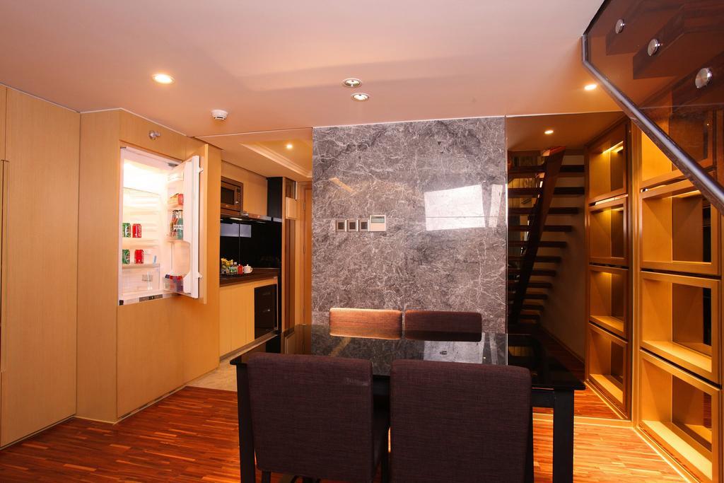 Heefun Apartment Hotel Guangzhou - Poly D Plaza Branch Habitación foto