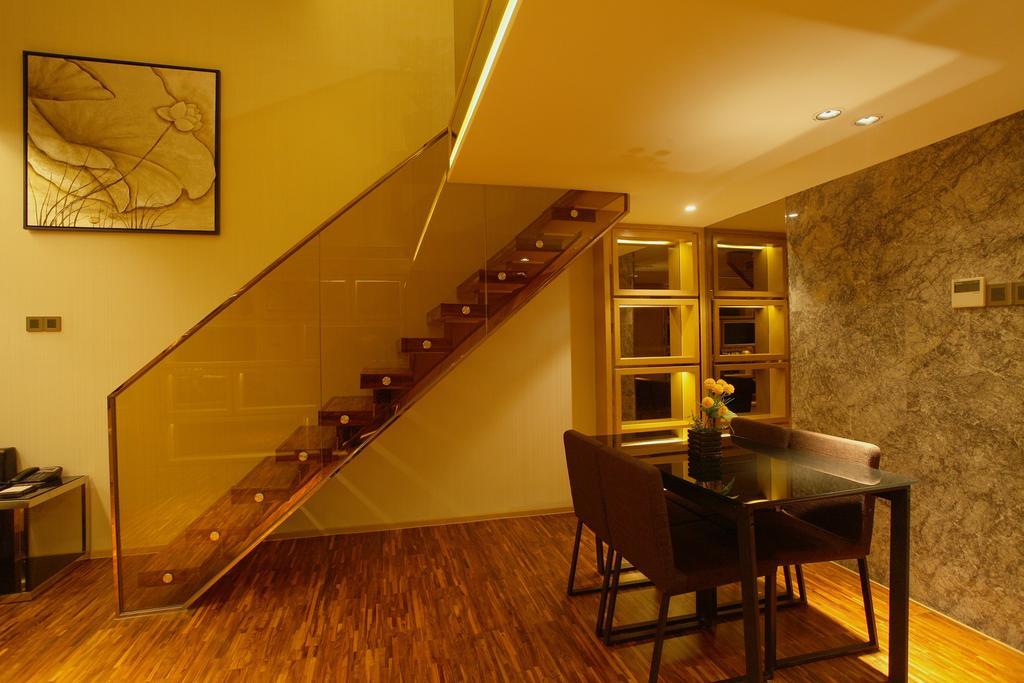Heefun Apartment Hotel Guangzhou - Poly D Plaza Branch Habitación foto