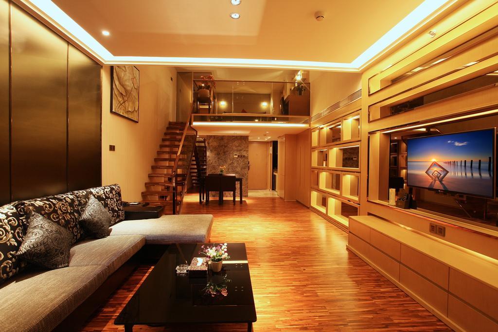 Heefun Apartment Hotel Guangzhou - Poly D Plaza Branch Habitación foto