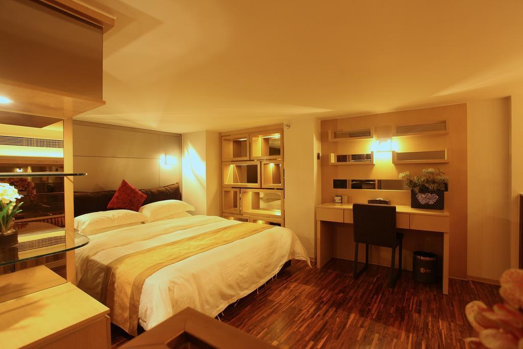Heefun Apartment Hotel Guangzhou - Poly D Plaza Branch Habitación foto